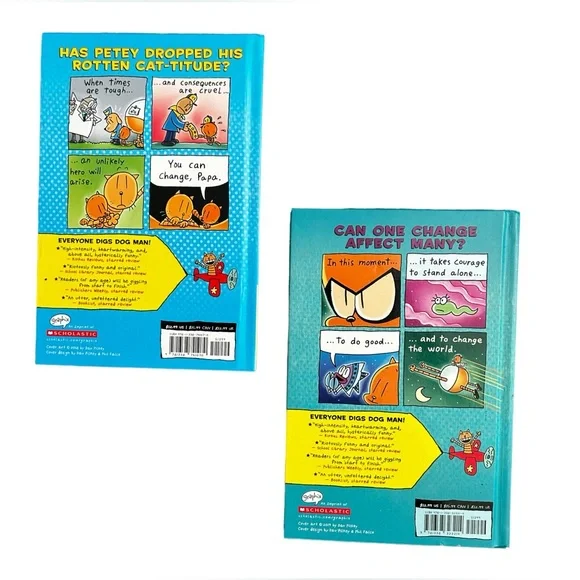 Dog Man Set Of 2 Graphic Novel Books. - Picture 2 of 4